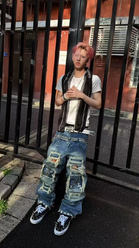 punk jeans