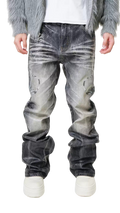 Stacked Flared Jeans