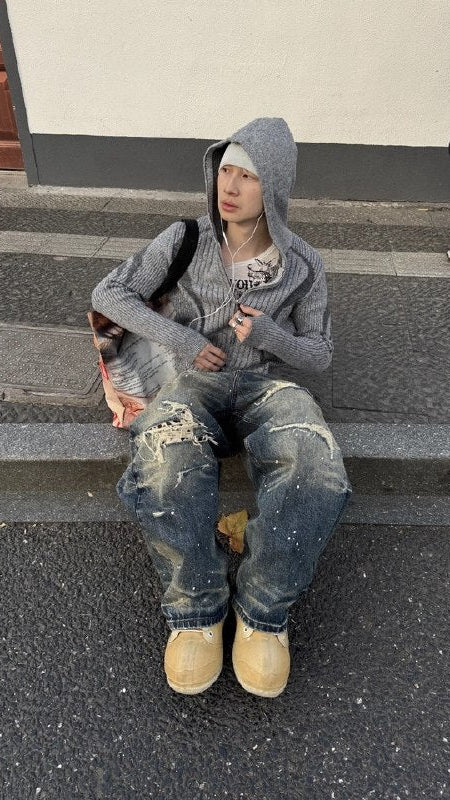 Patch Baggy Denim