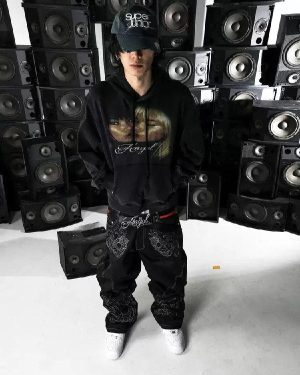 PCCVISION Angel Washed Hoodie - SWAGLAB