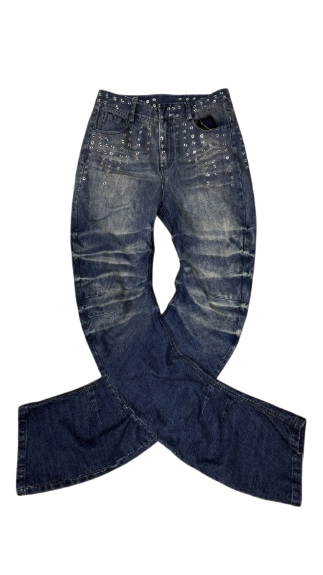Knife-Cut Jeans
