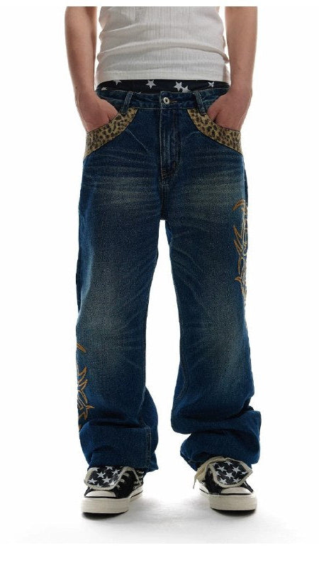 NumbAsia Tribal Flare Denim