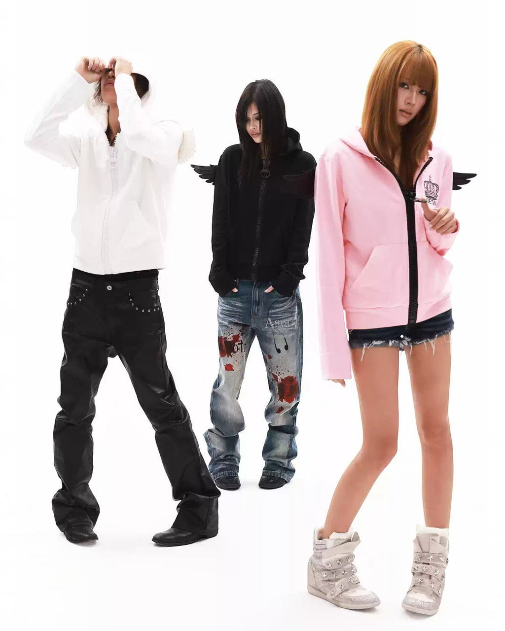 DETW Angel Wing Zip Hoodie - SWAGLAB