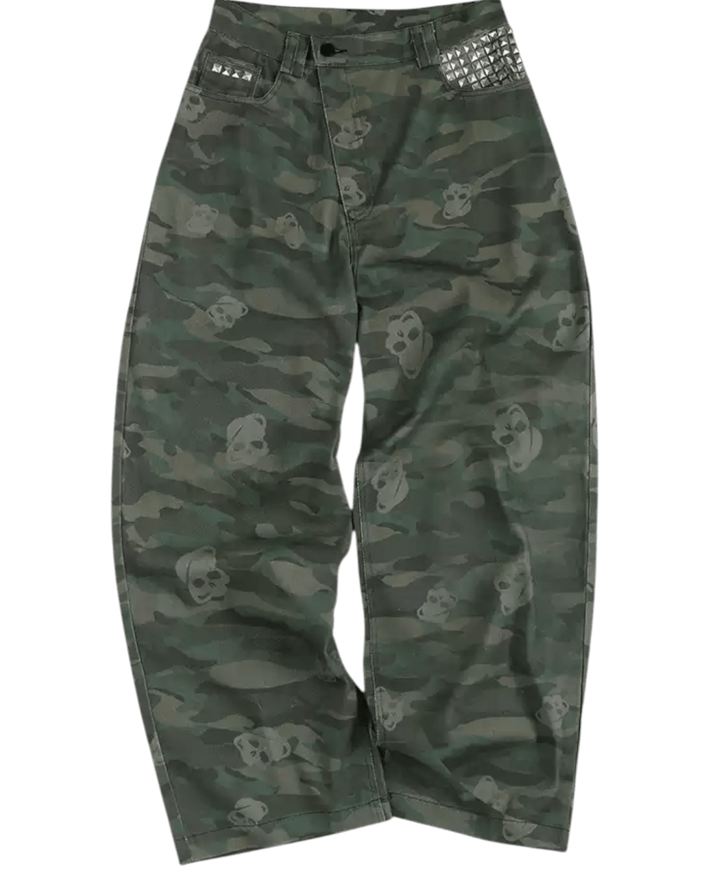 NIGHTLAB Baggy Camo Jeans - SWAGLAB