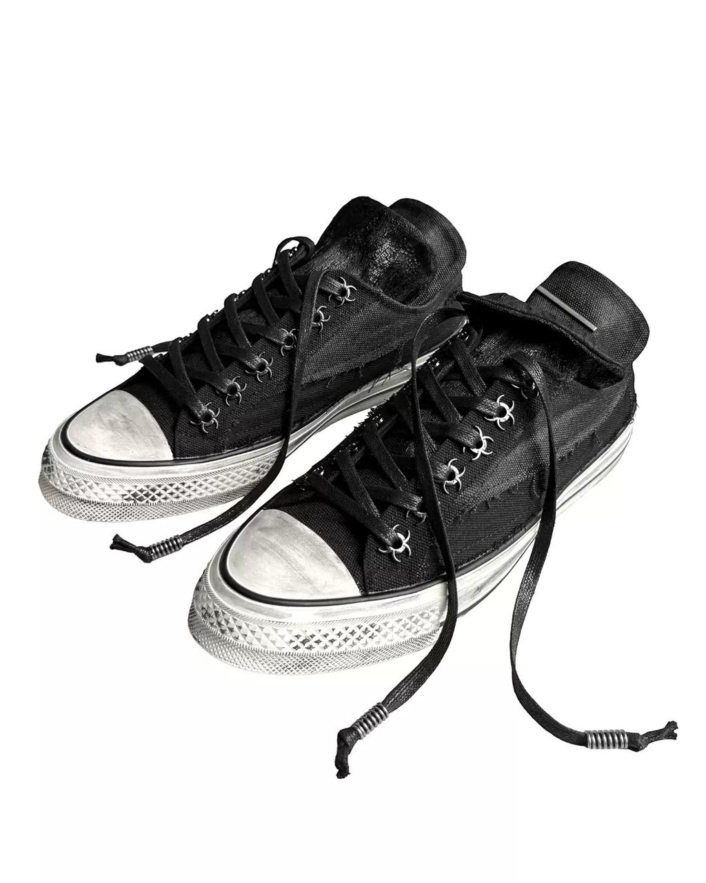 CinderVein Metal-Toe Sneakers - SWAGLAB