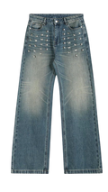 RUDEBRAT Washed Baggy Jeans